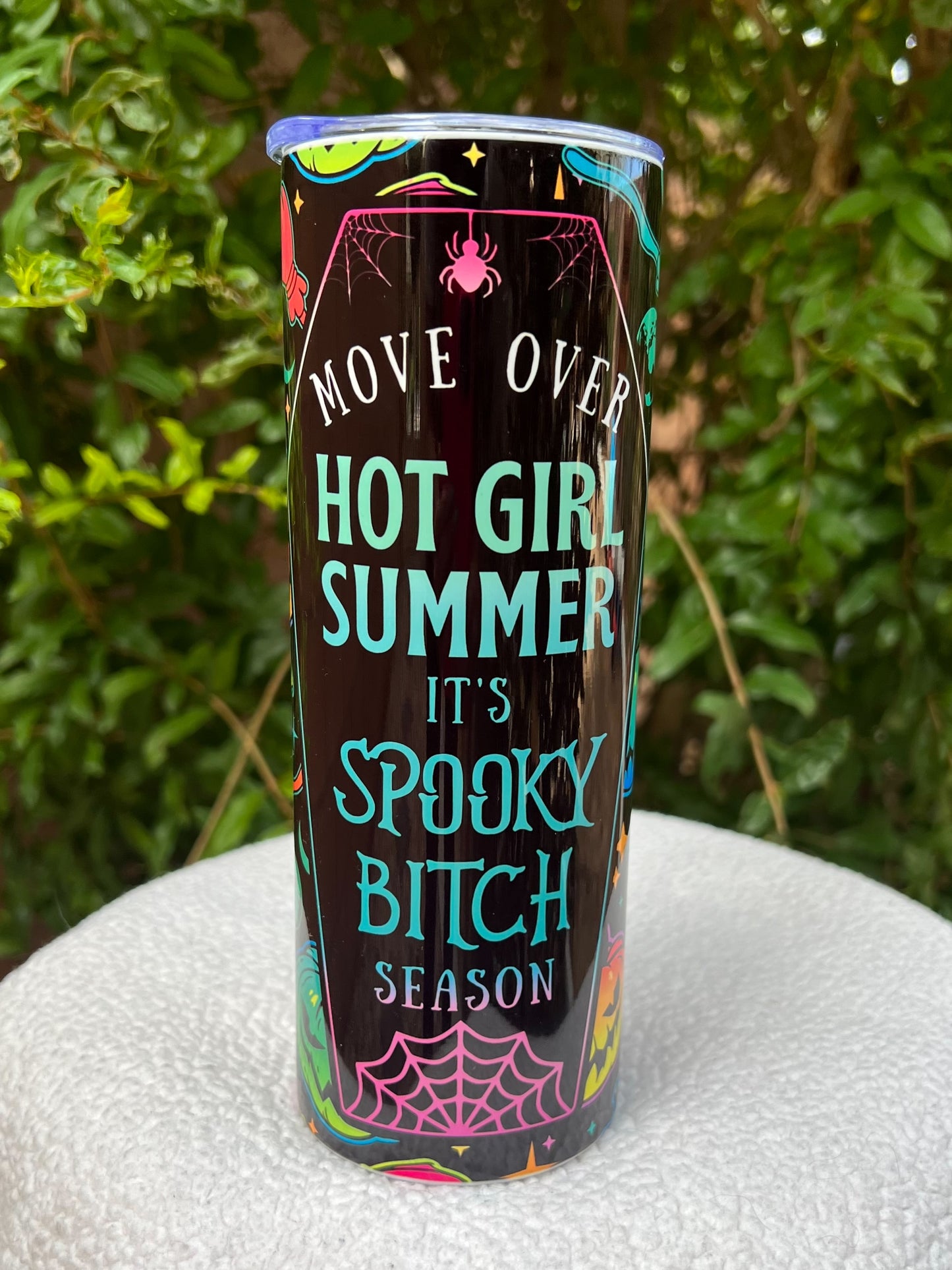 Spooky B Neon Tumbler