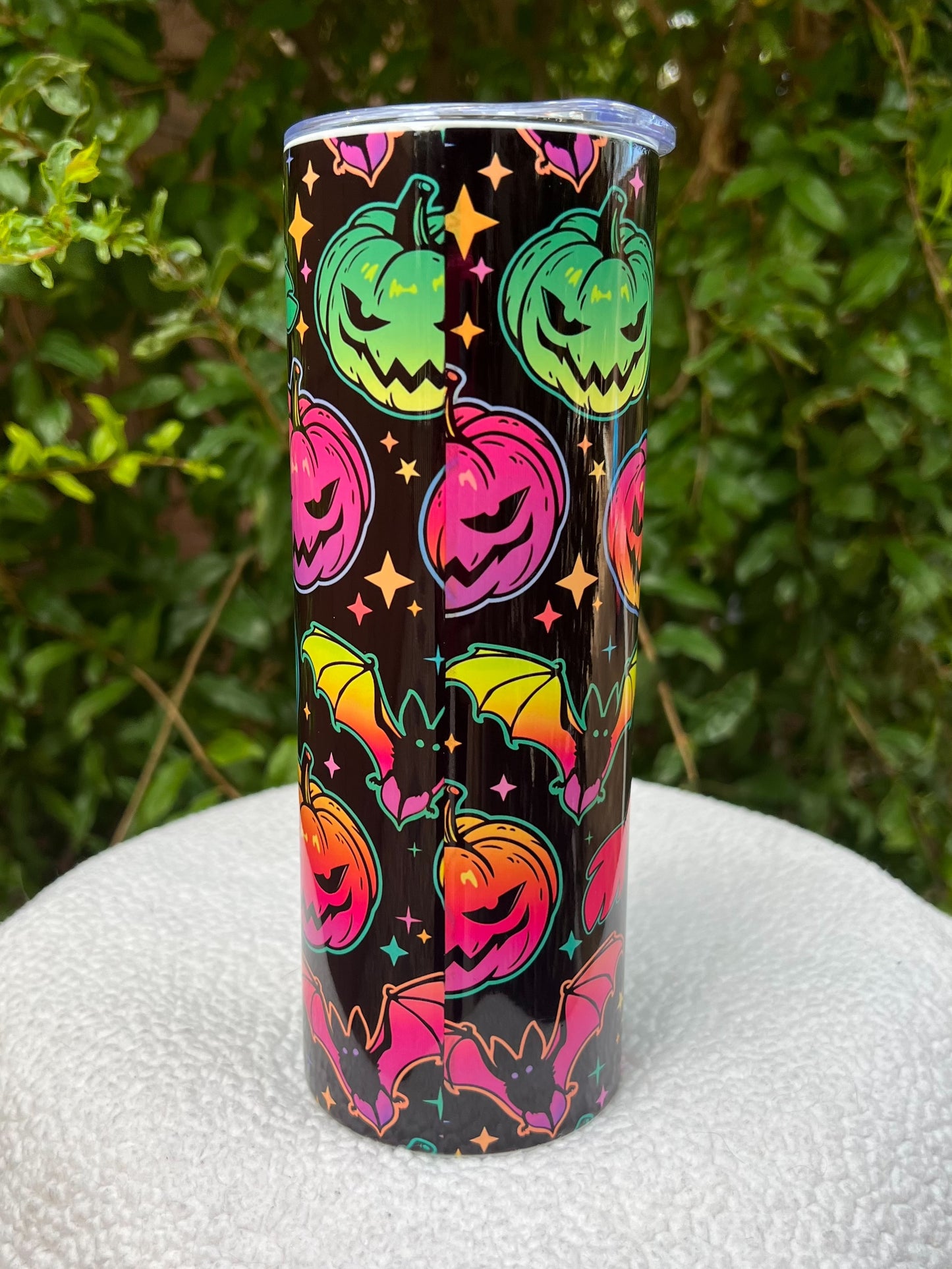 Spooky B Neon Tumbler