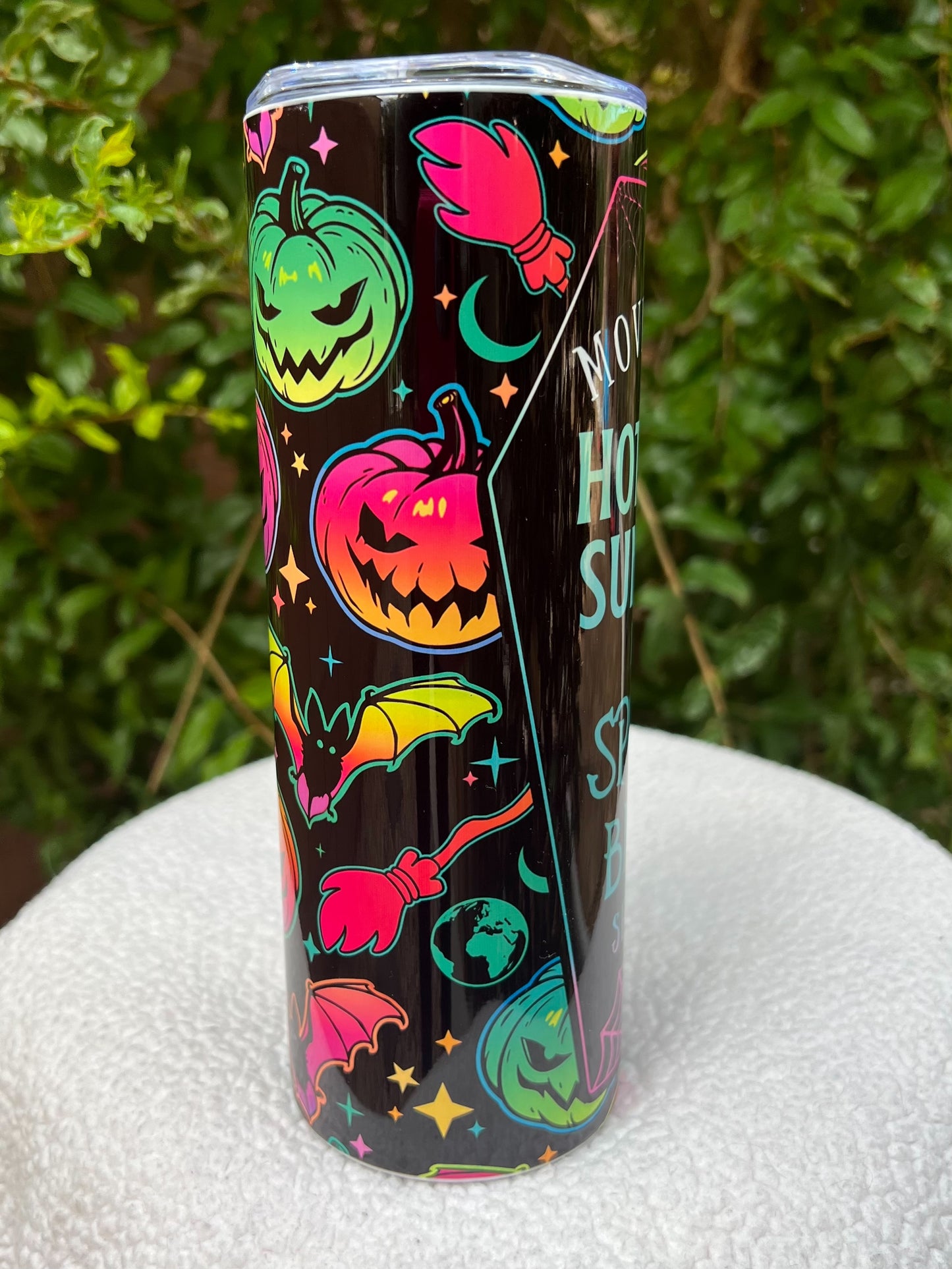 Spooky B Neon Tumbler