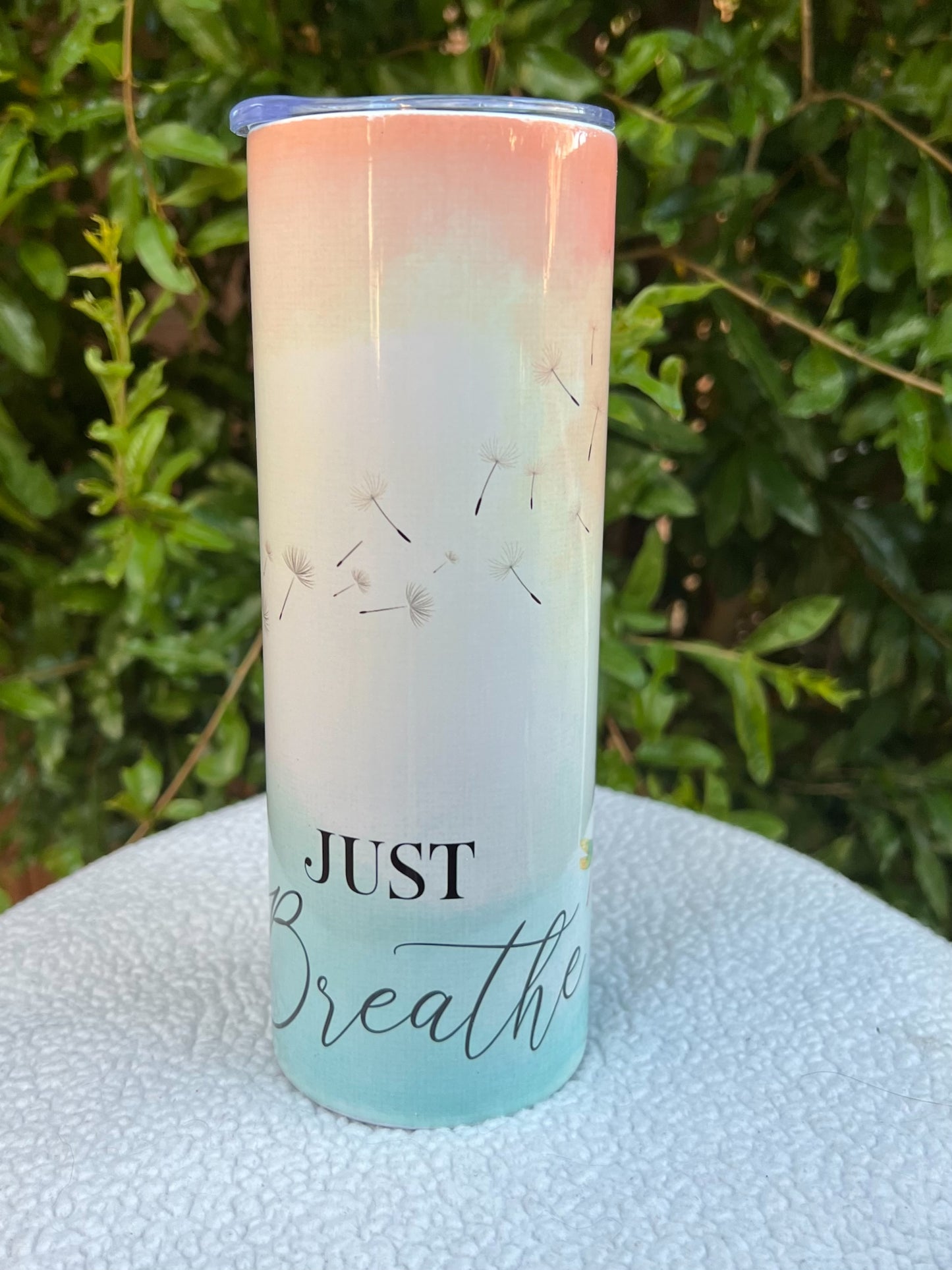 Just Breathe Tumbler