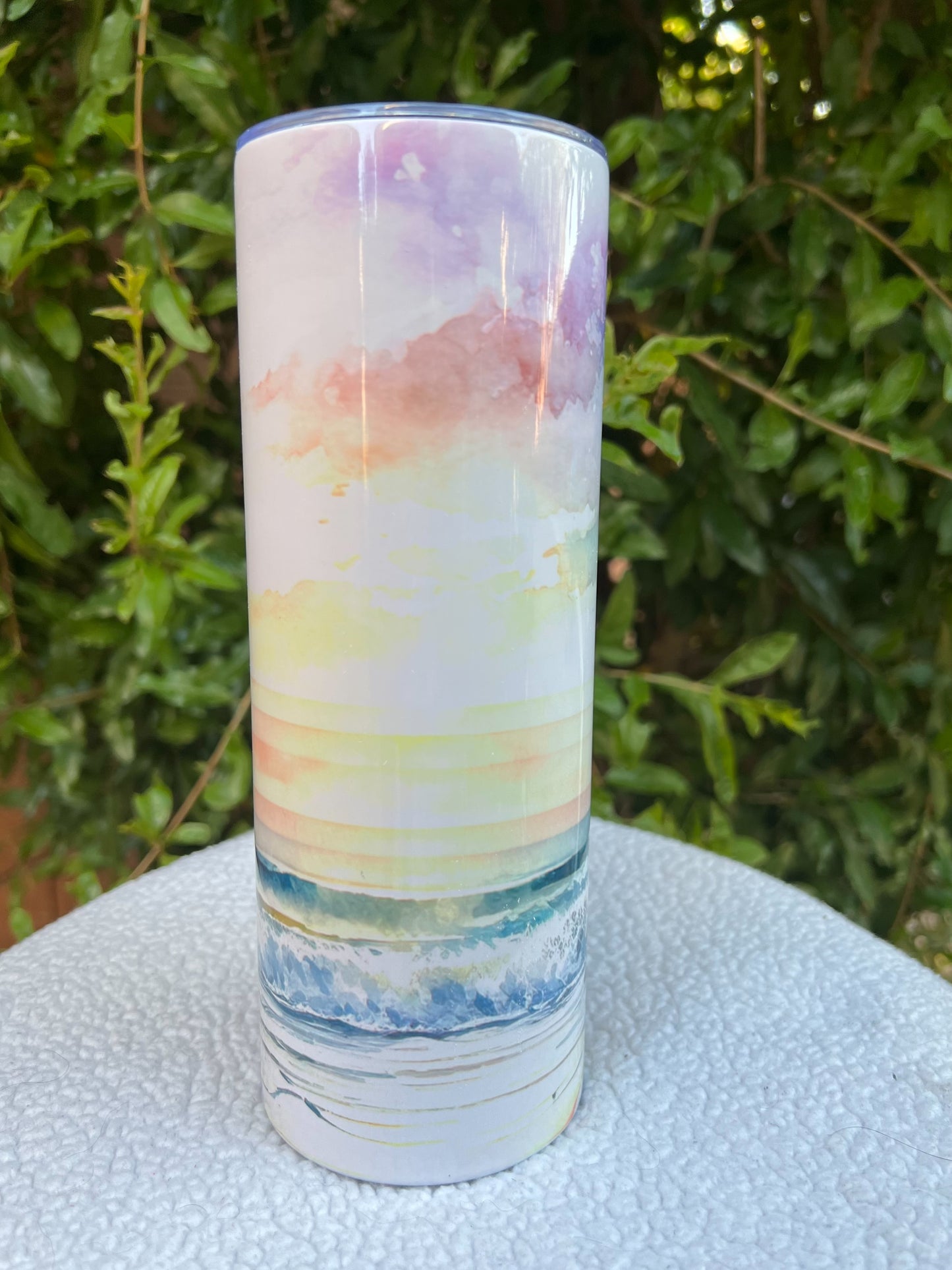 Shore- (Two toned design) Tumbler