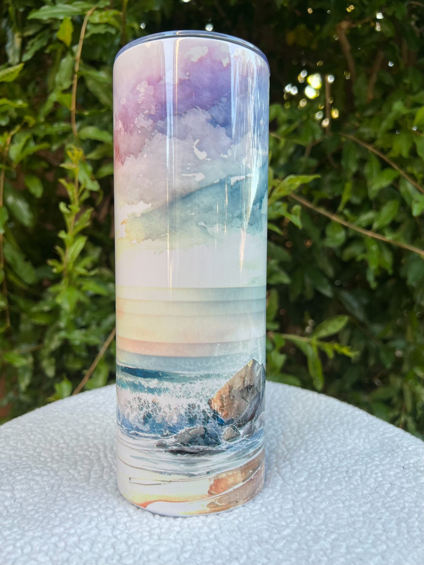 Shore- (Two toned design) Tumbler