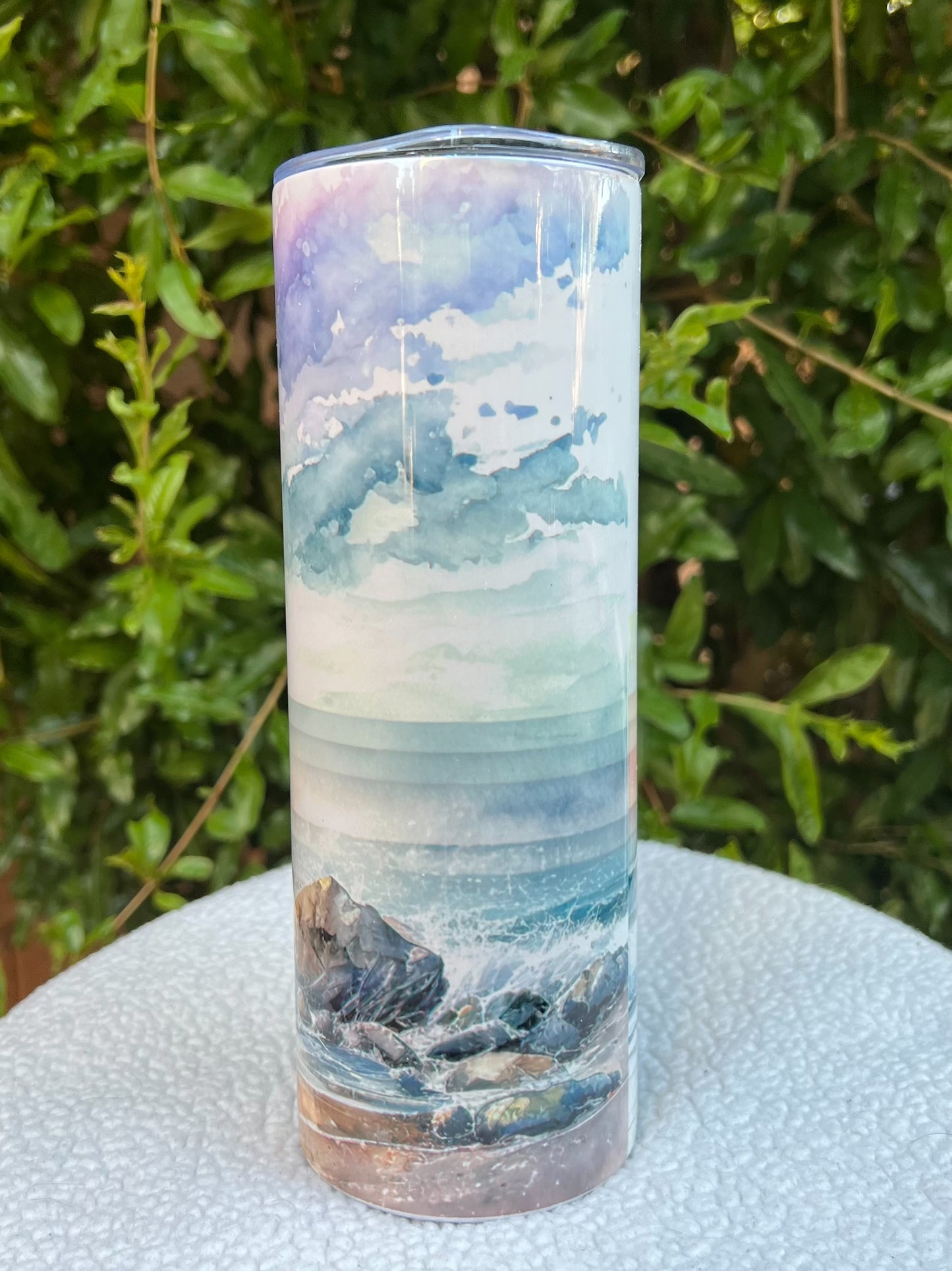 Shore- (Two toned design) Tumbler