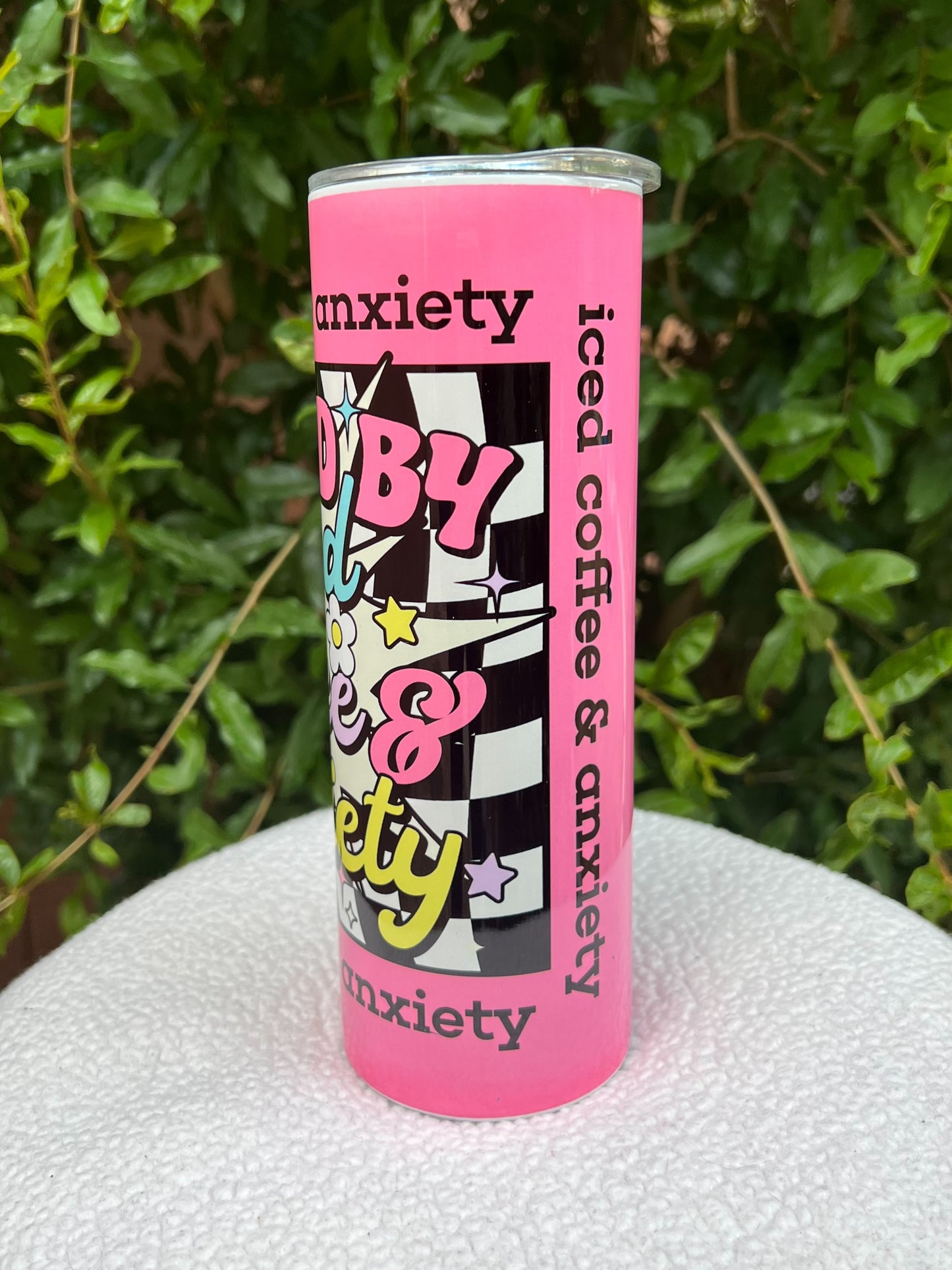 Iced coffee & anxiety Tumbler