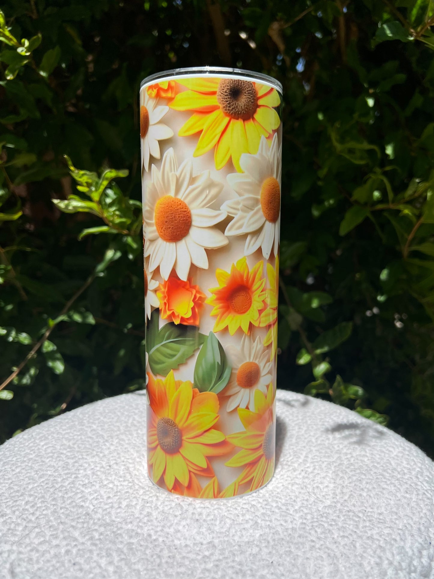 3D Flower Tumbler