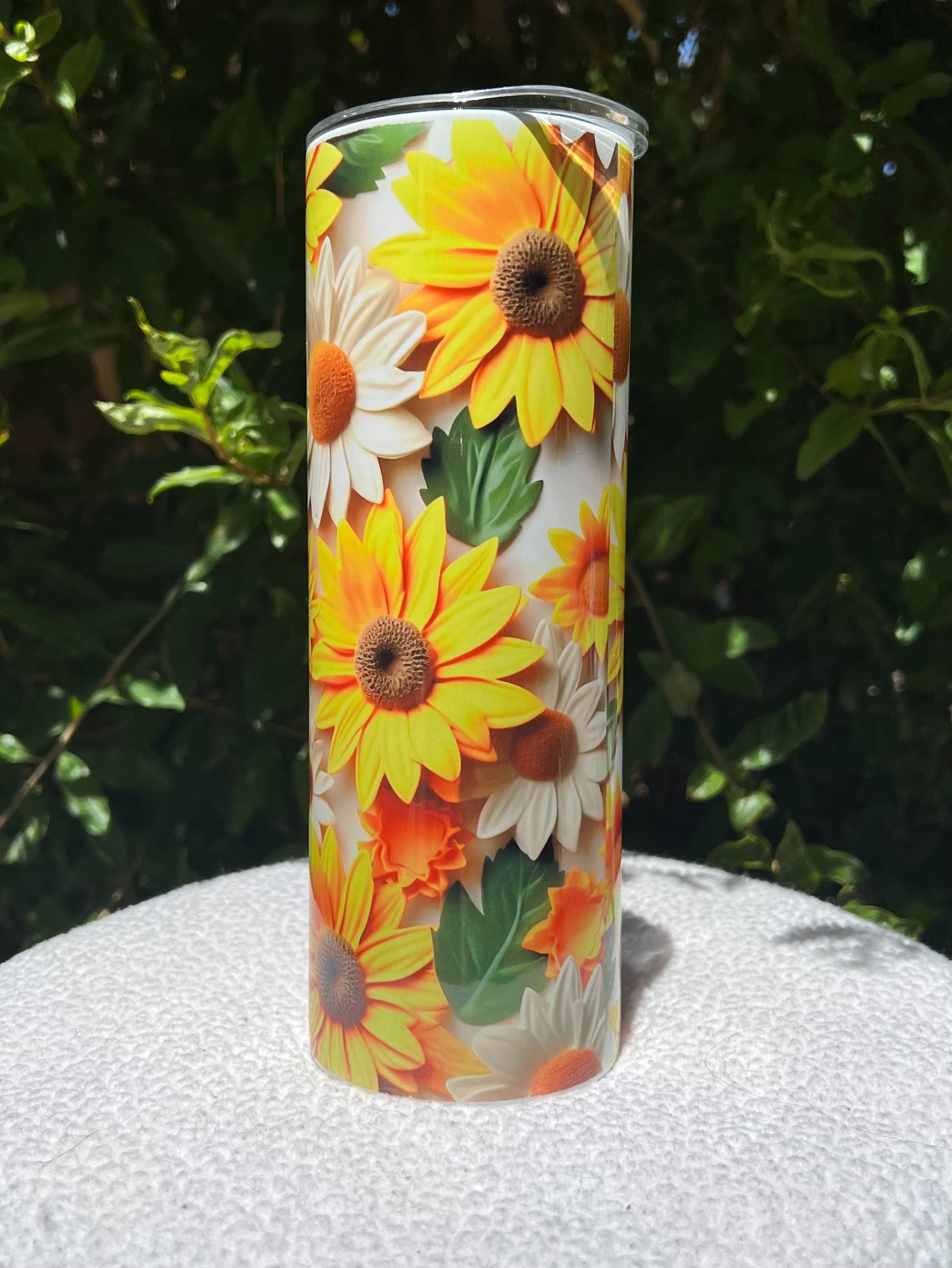 3D Flower Tumbler