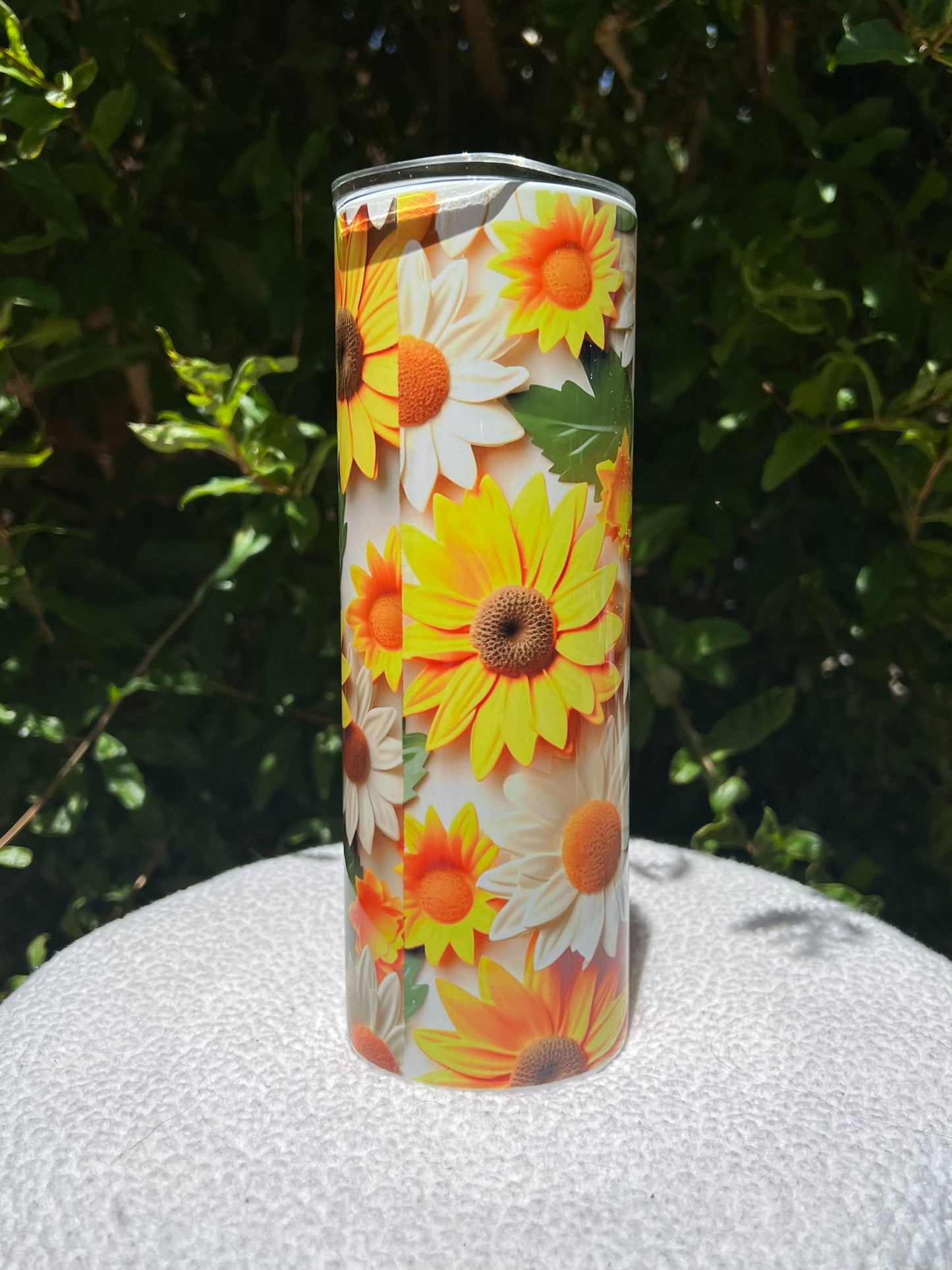 3D Flower Tumbler