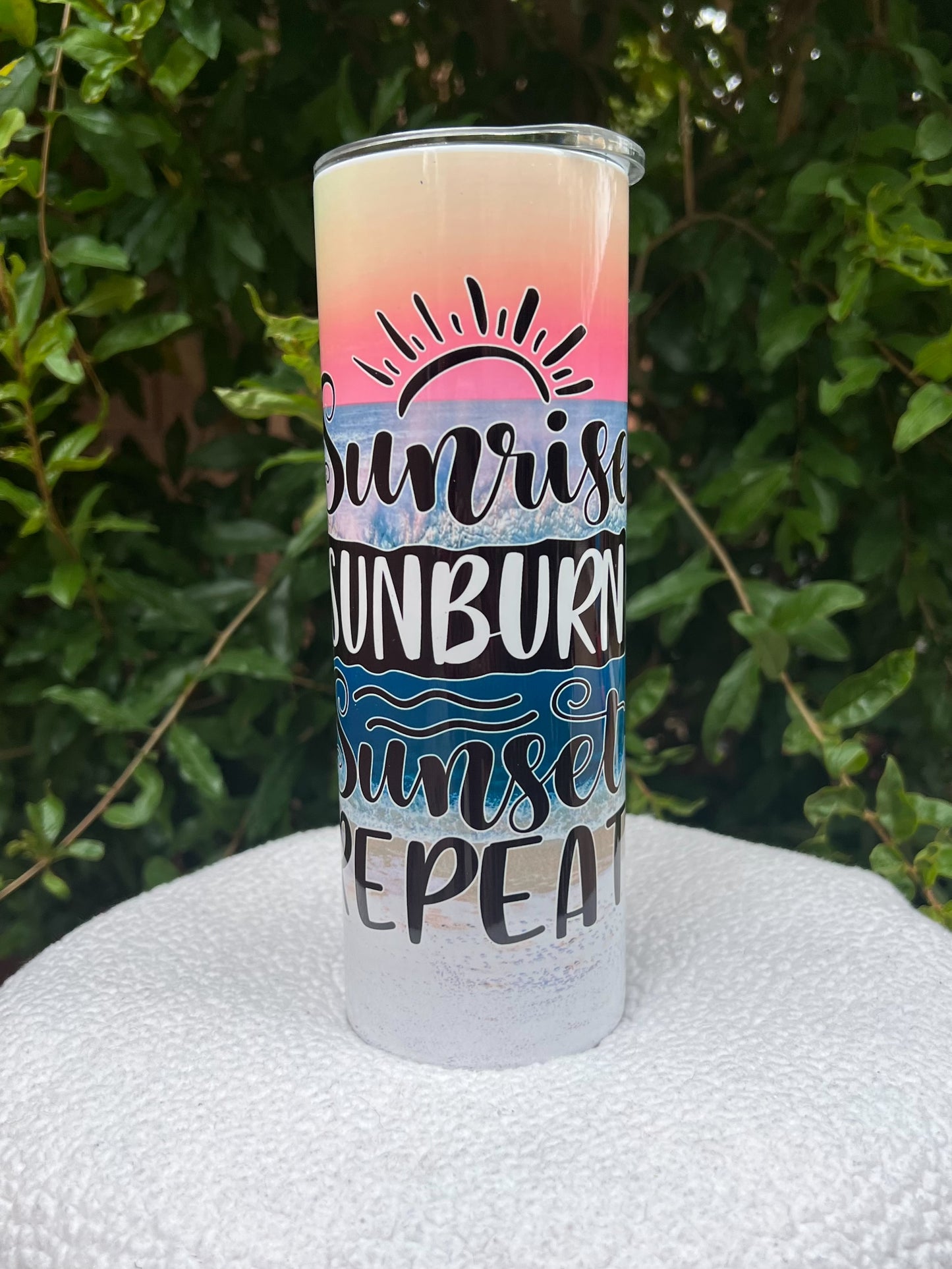 Sunrise sunburn Tumbler