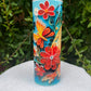 3D butterfly floral Tumbler