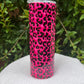 Hot pink leopard Mama Tumbler