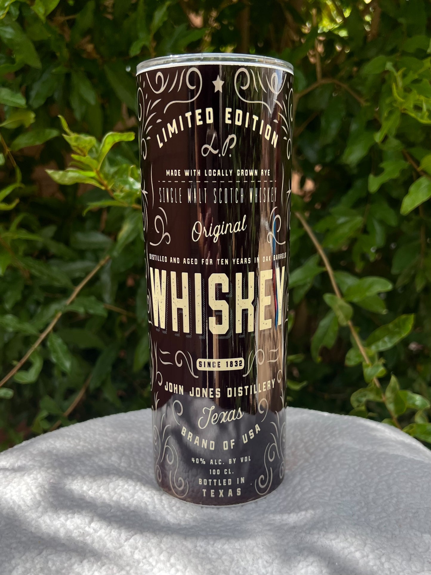 Rustic Whiskey Tumbler