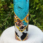 Turquoise animal print Tumbler