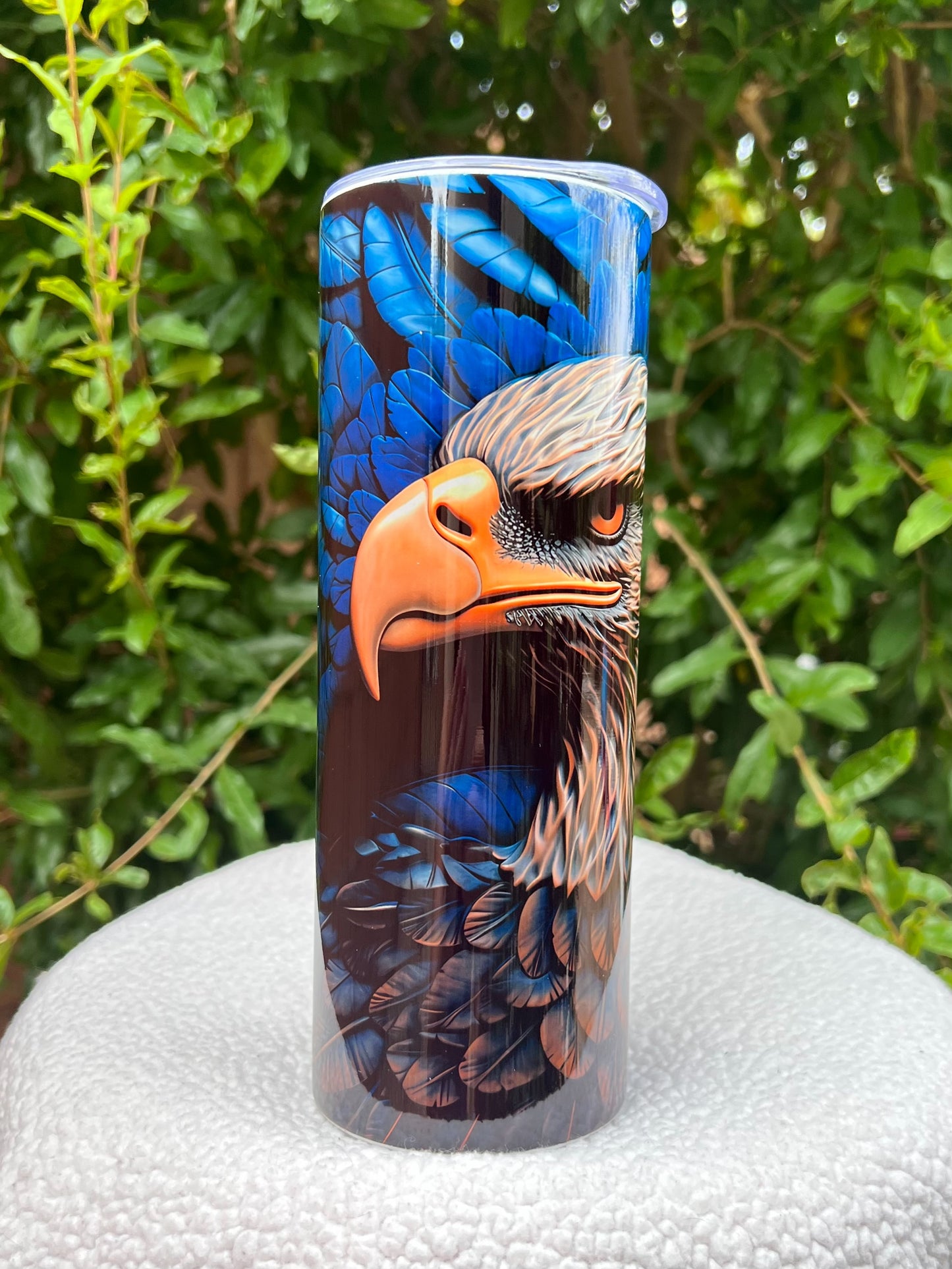 3D Eagles Tumbler