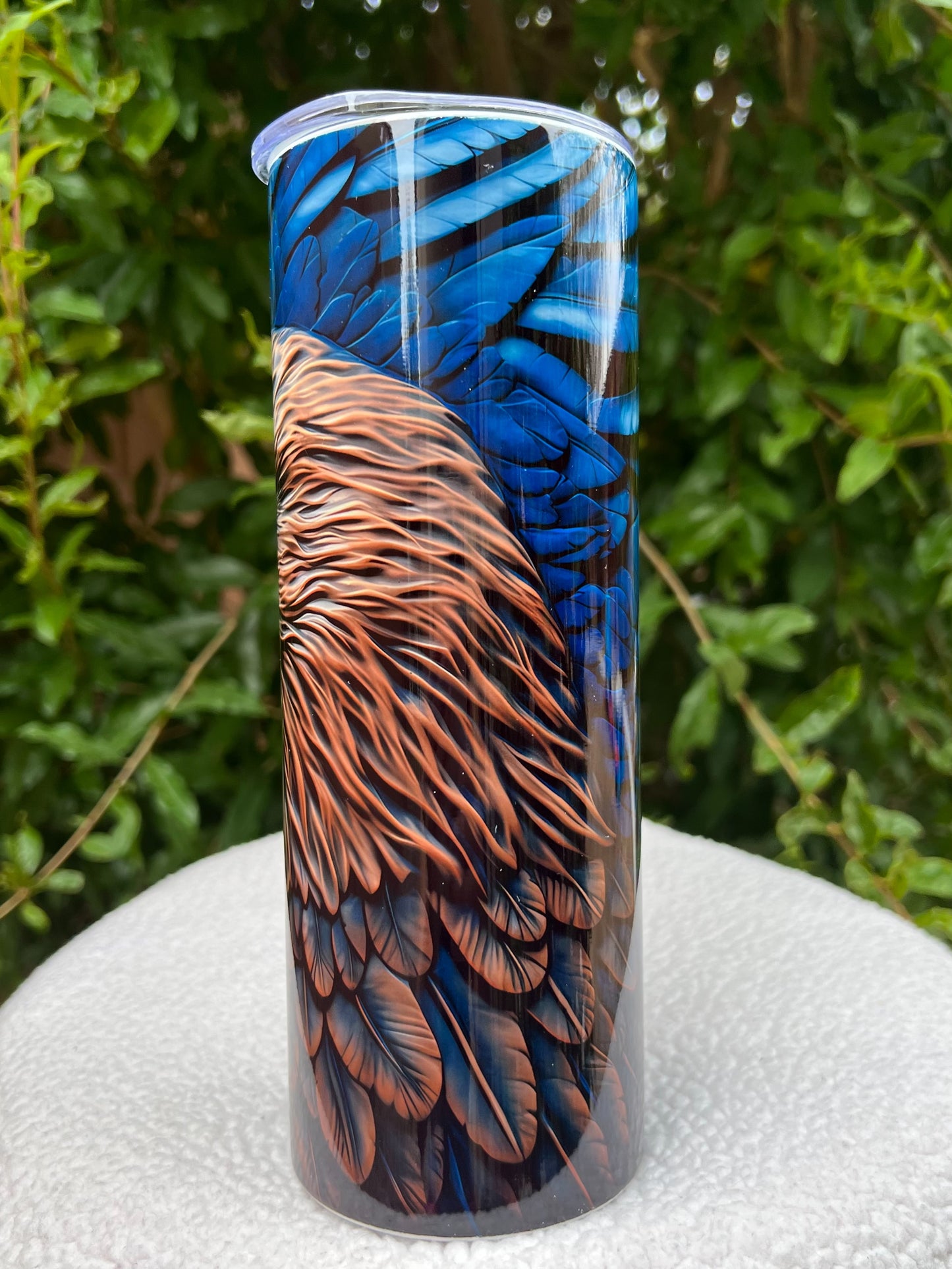 3D Eagles Tumbler