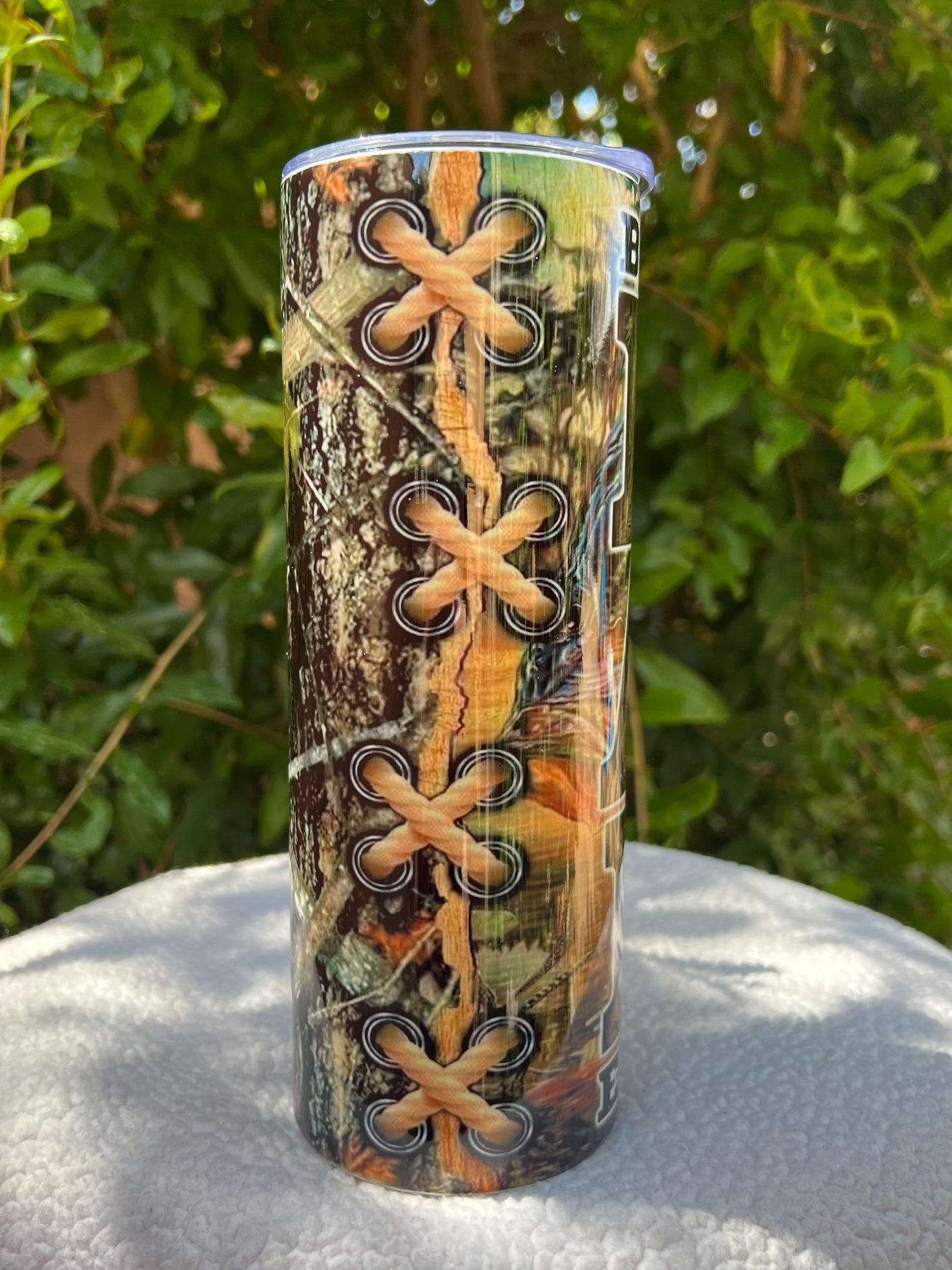 Best Dad Ever Camo Tumbler