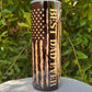 Best Dad Ever Flag Camo Tumbler