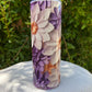 3D Purple Flower Tumbler