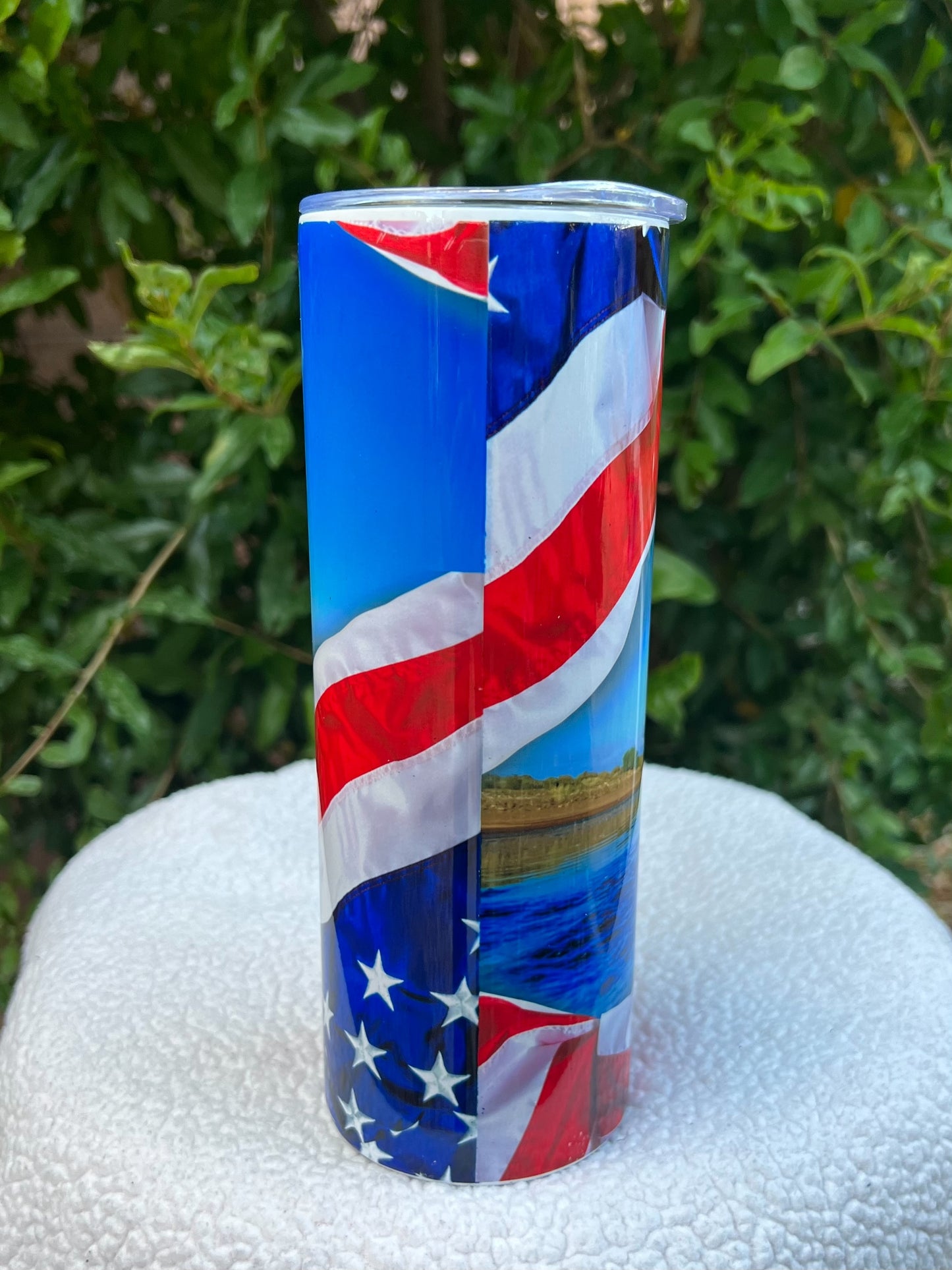 Patriotic Bass Tumbler