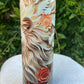 Floral Lion Tumbler