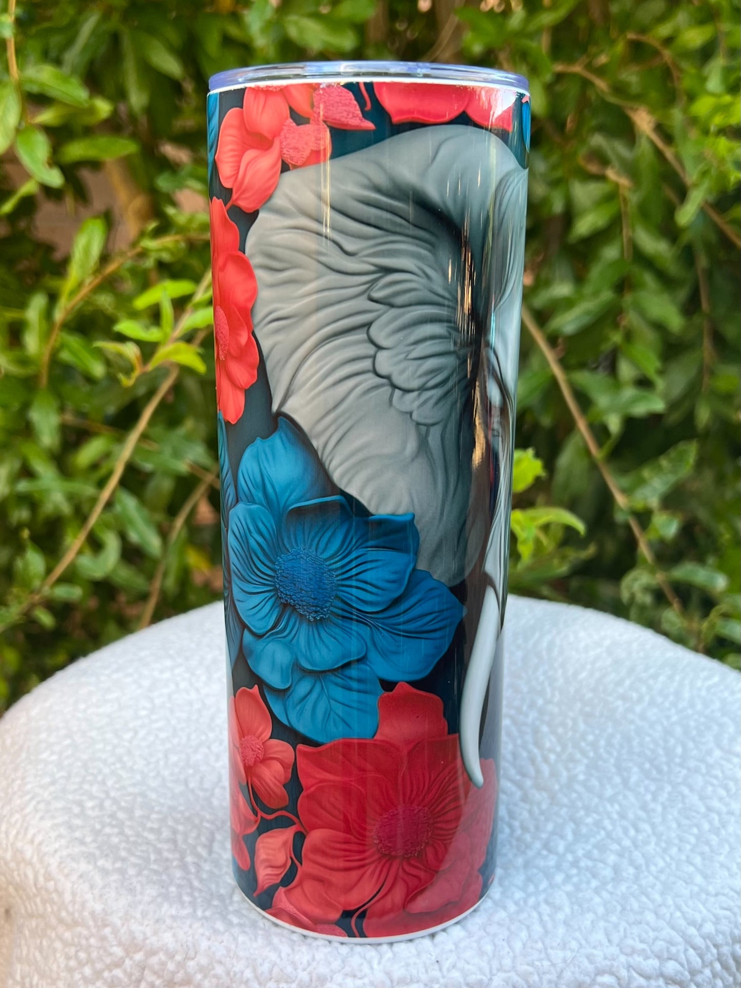 3D Elephant Tumbler