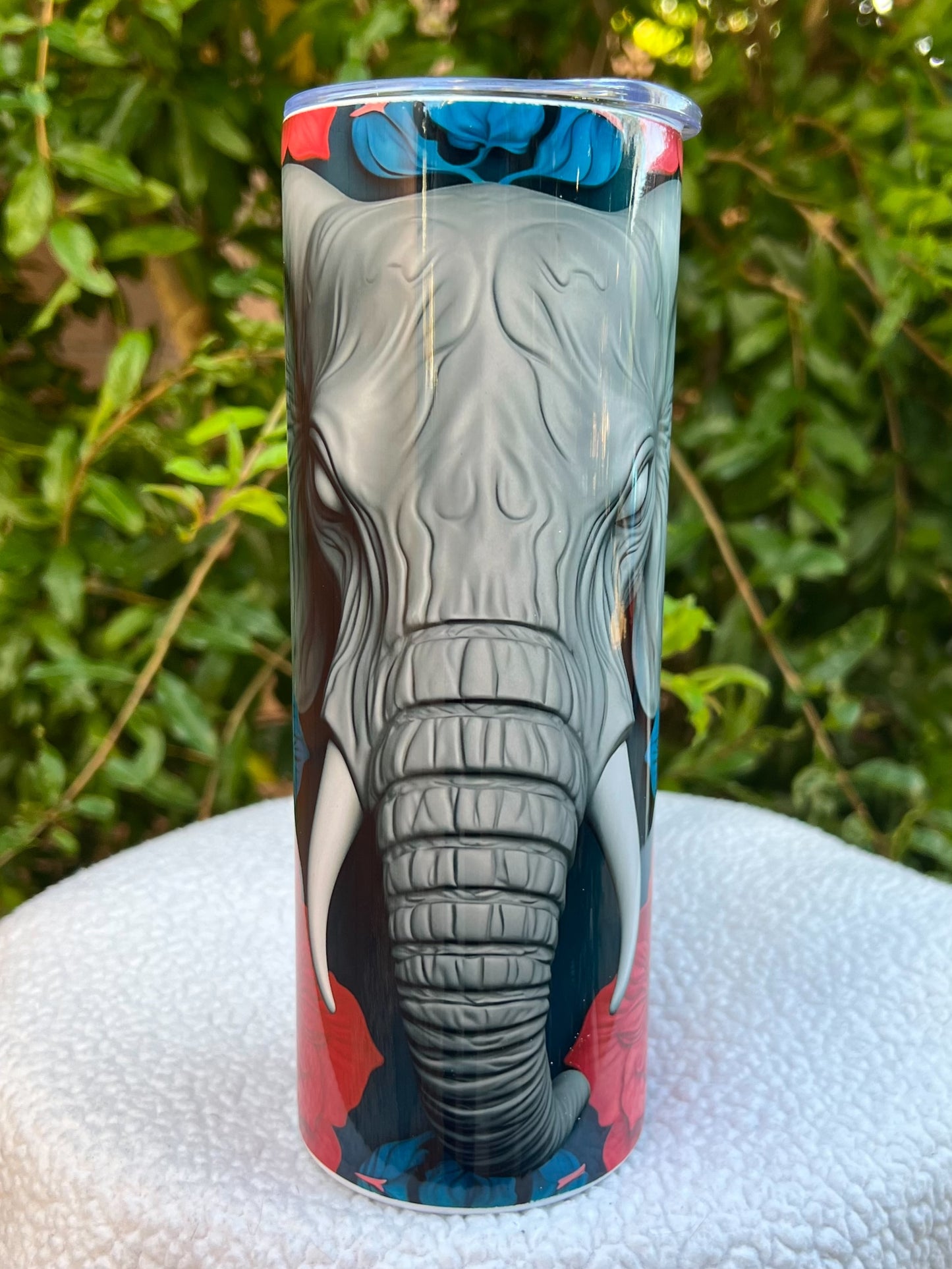 3D Elephant Tumbler