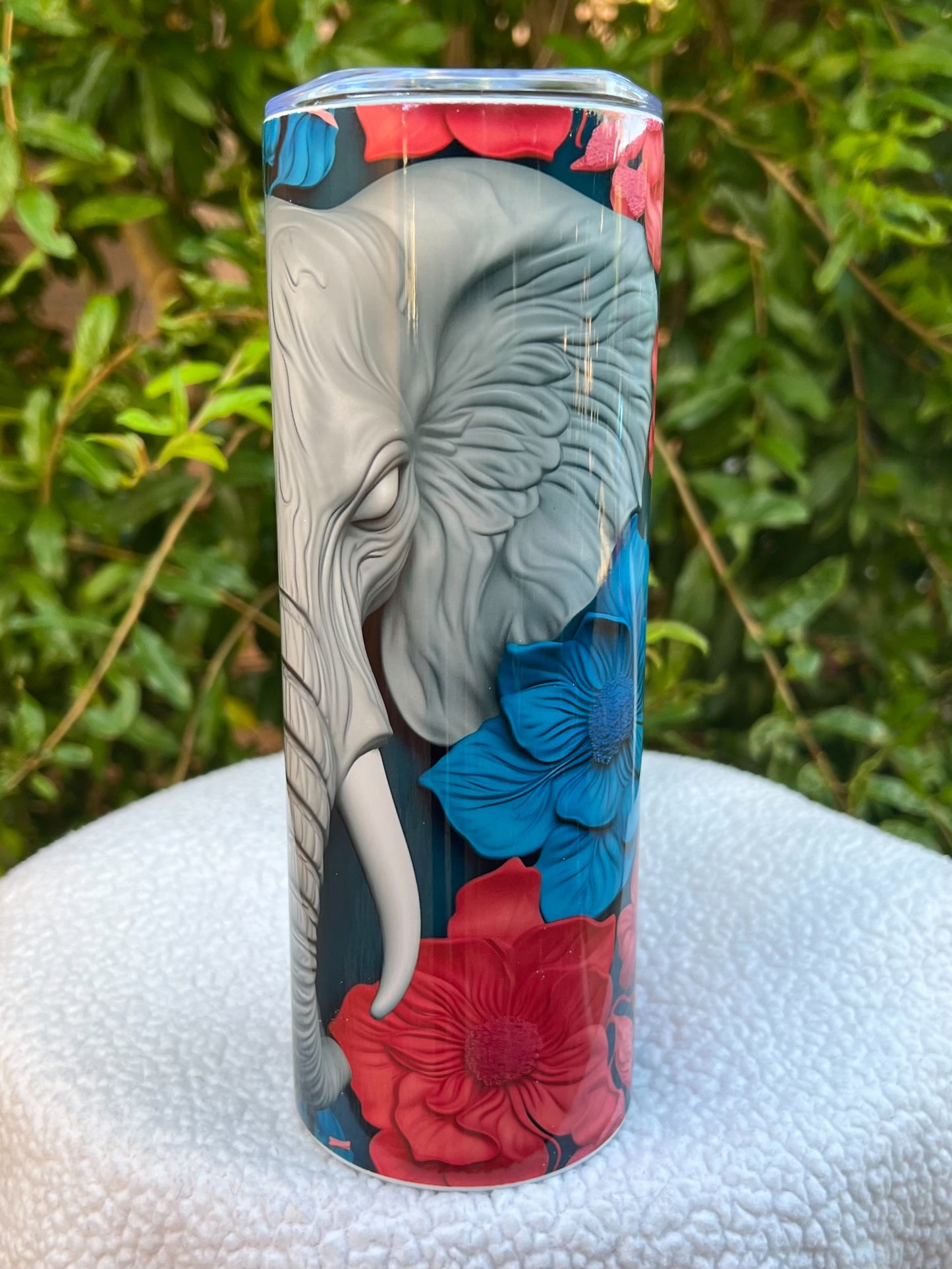 3D Elephant Tumbler