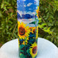 Sunflower Painting Tumbler