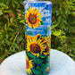 Sunflower Painting Tumbler