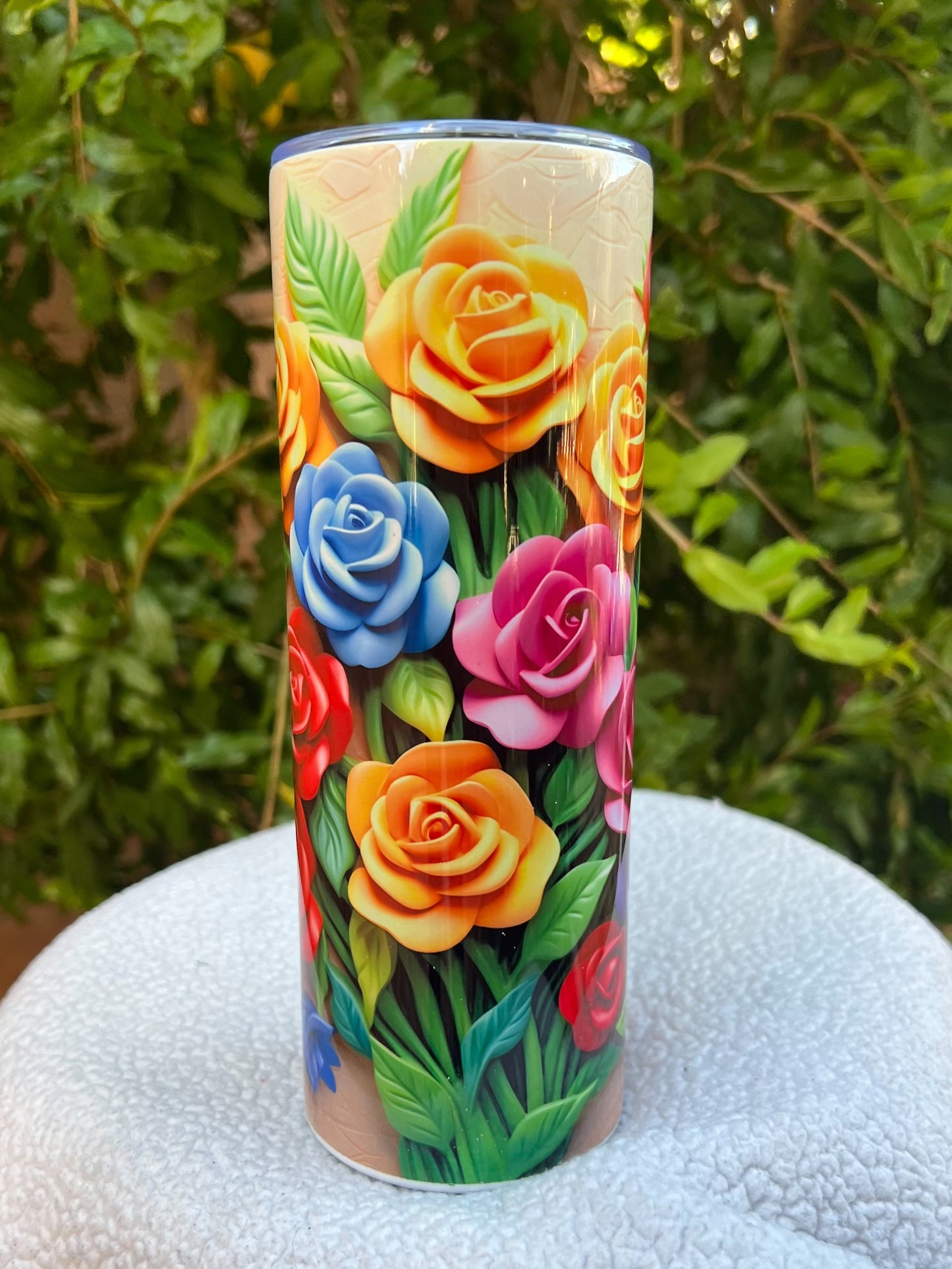 Long Stem Roses Tumbler