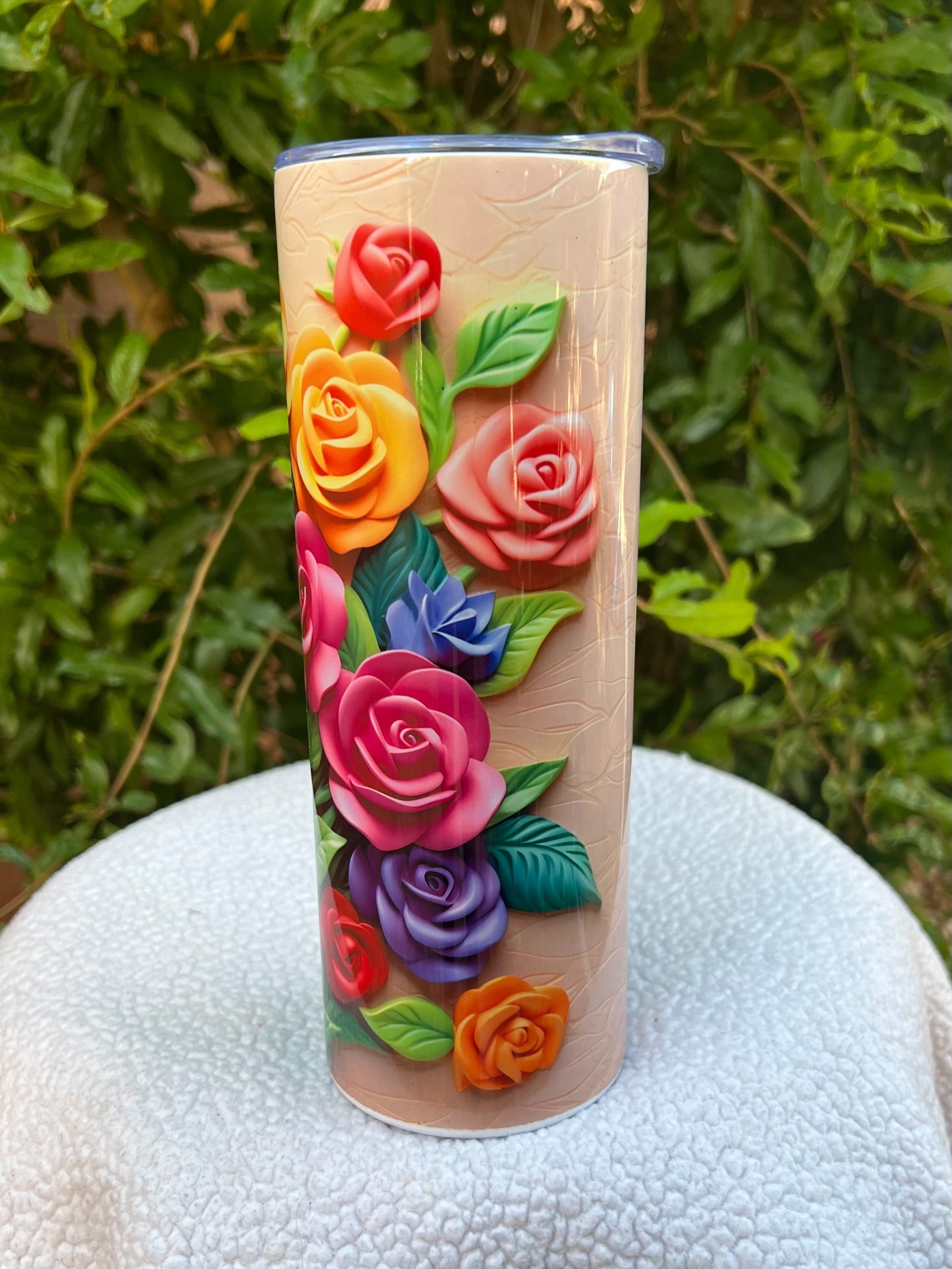 Long Stem Roses Tumbler