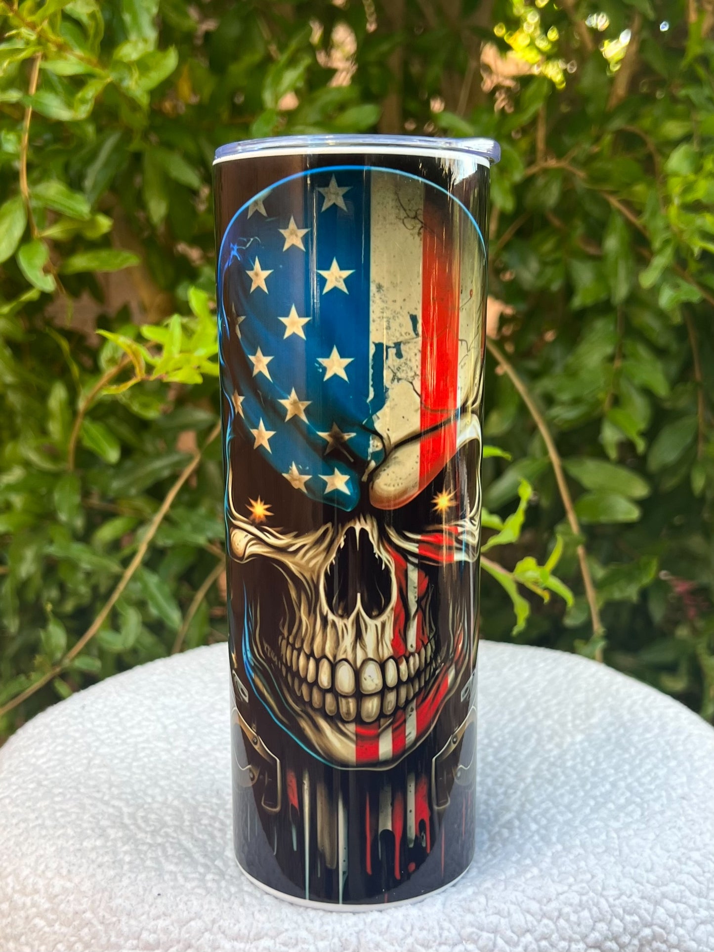 American Skull Tumbler