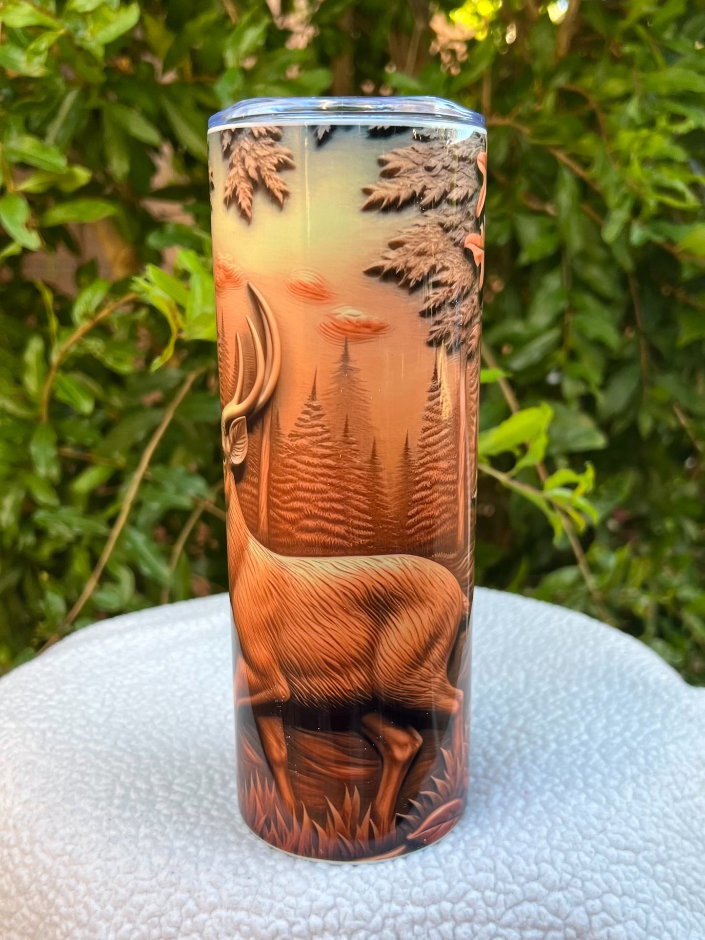 3D Deer Tumbler