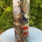 Fishing Rod Deer Flag Tumbler