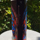 Stained Glass Skull Tumbler