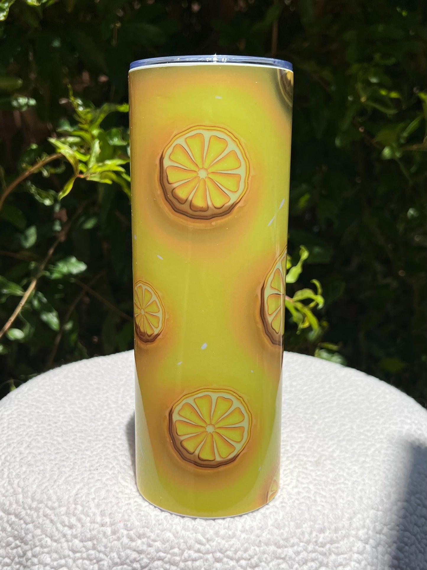 3D Shadow Lemon Tumbler