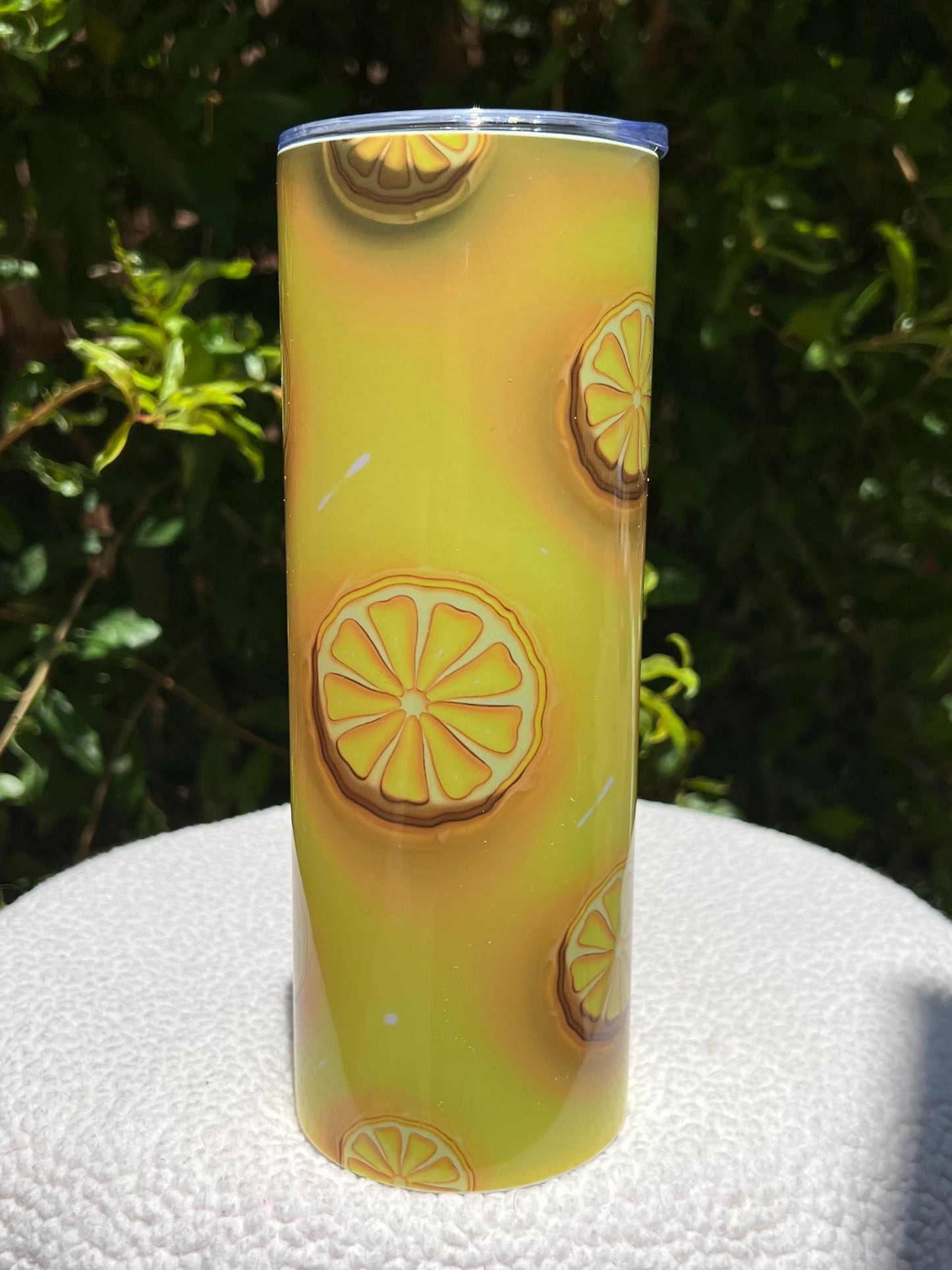 3D Shadow Lemon Tumbler