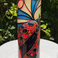 Stained Glass Lady Bug Tumbler