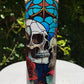 Double Skull Stained Glass Tumbler