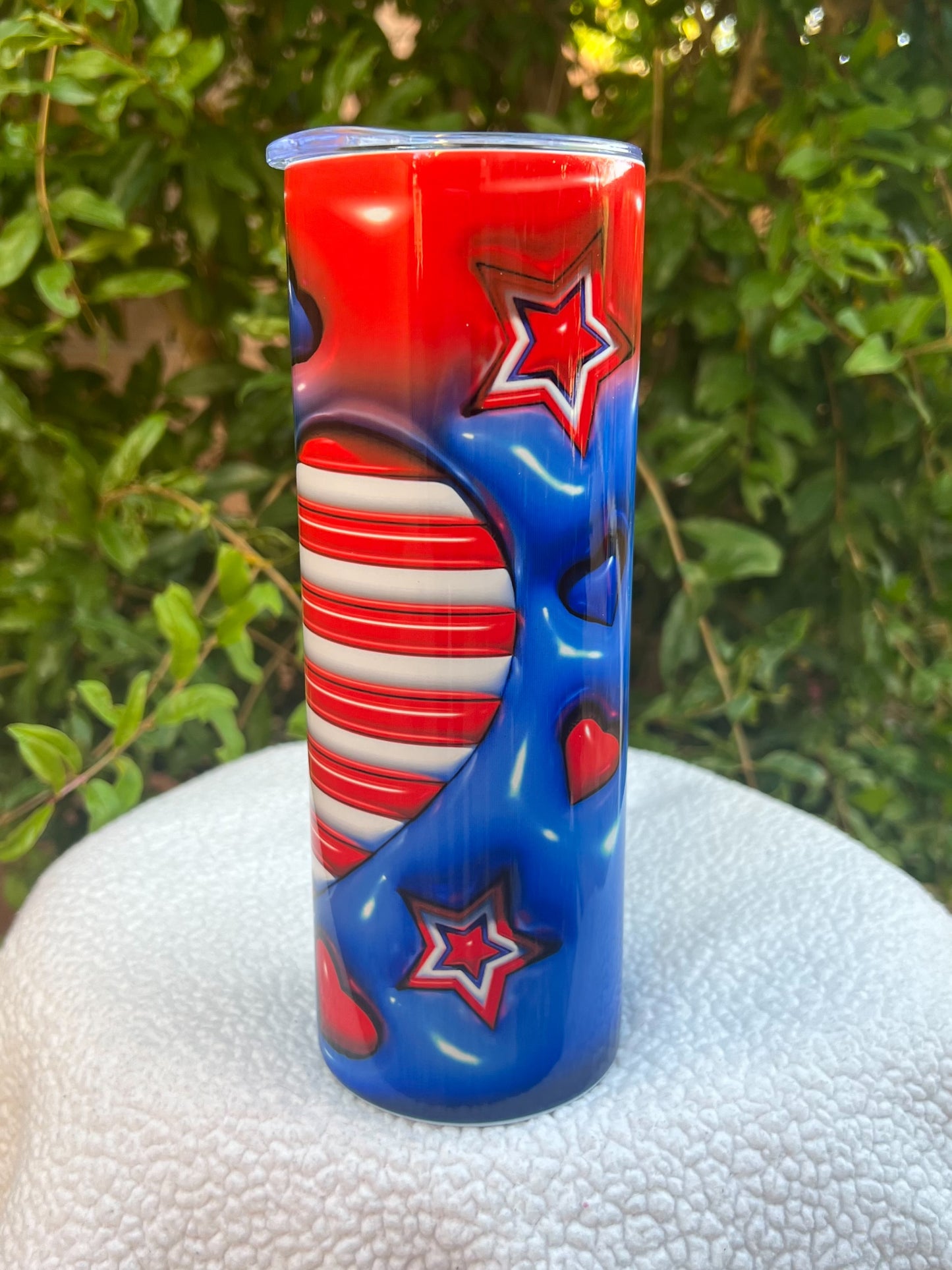 American Heart Bubble Tumbler