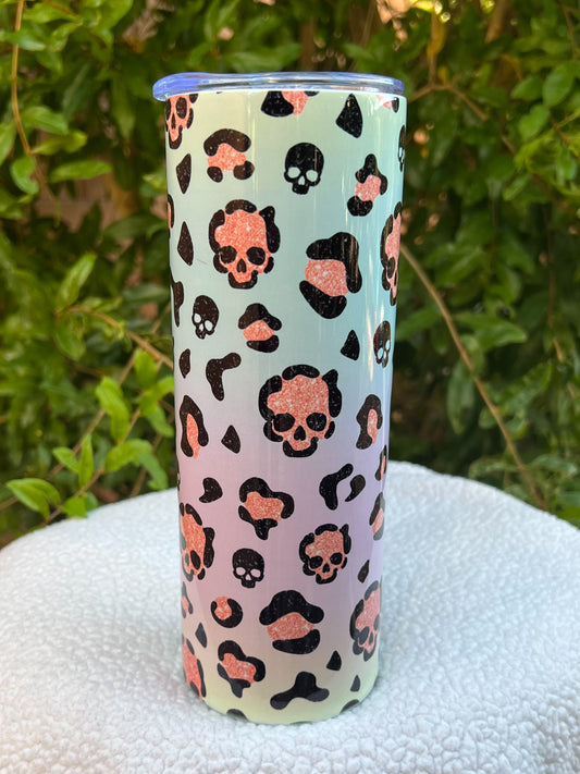 Leopard Skulls Tumbler