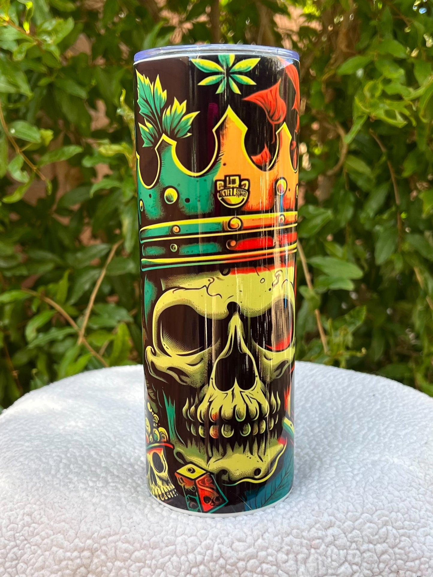 Stoner Skull Tumbler