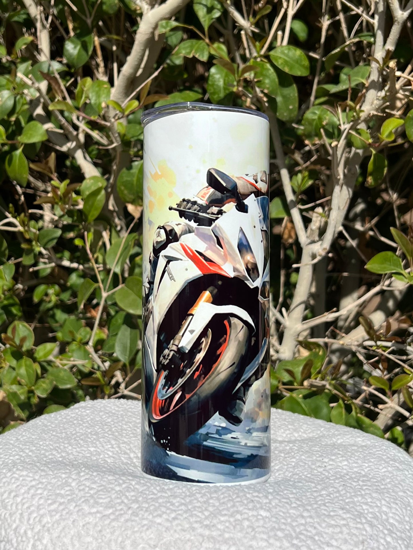 Sports Bike Paint Tumbler