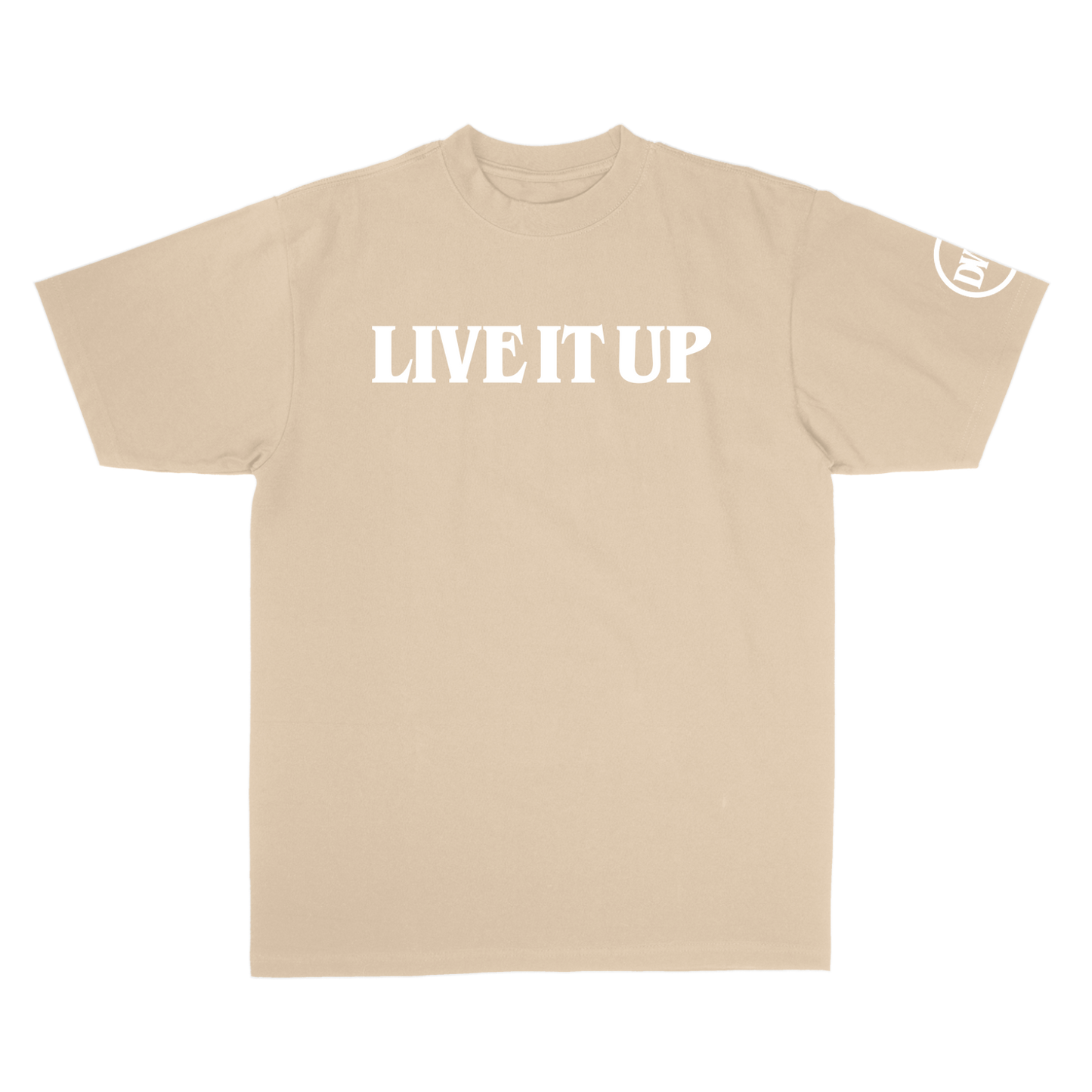 "LIVE IT UP" Heavyweight T-Shirt